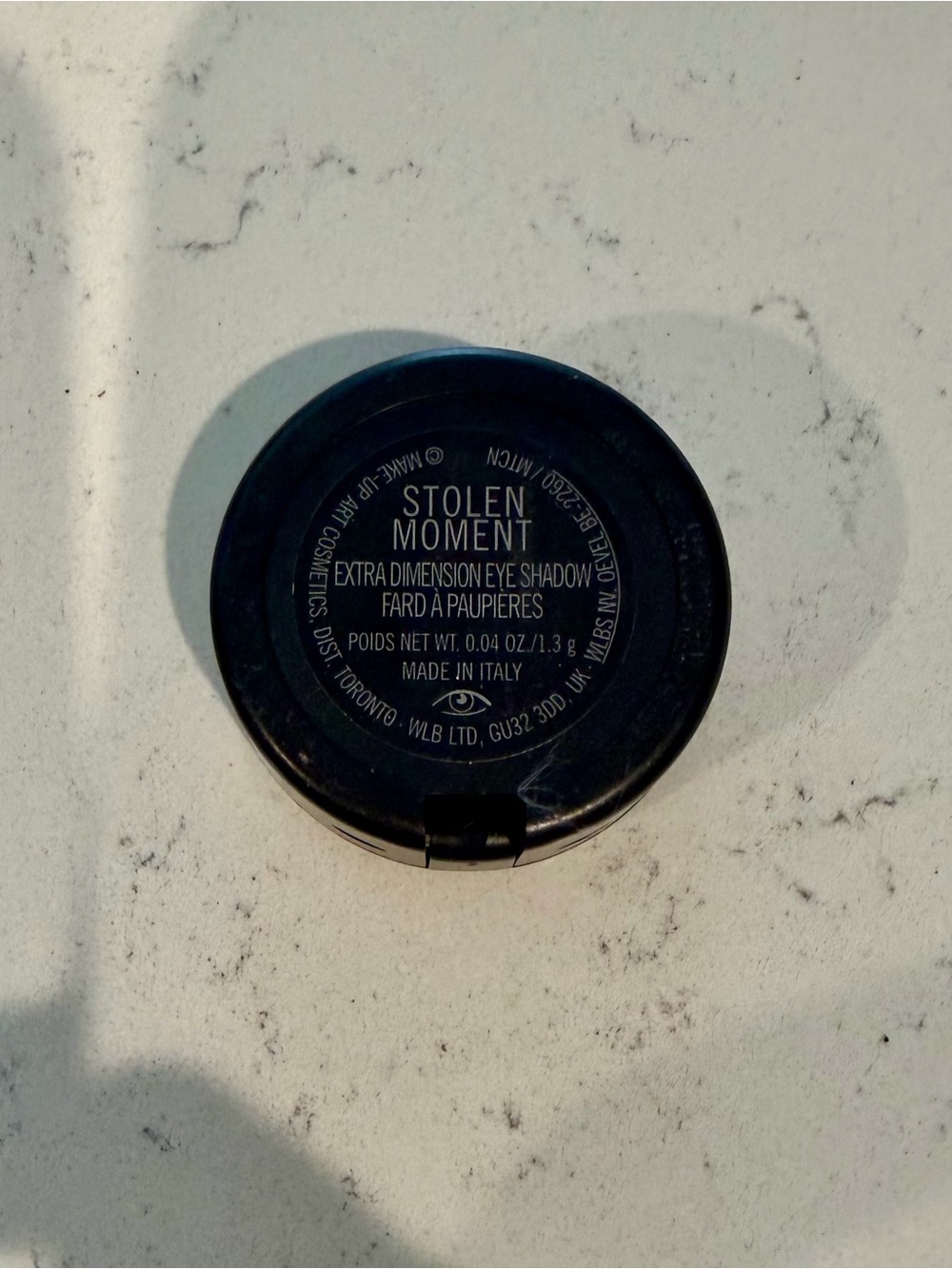 BRAND NEW/Unused MAC Cosmetics Shimmering Baked Eyeshadow “Stolen Moment” - Picture 3 of 7